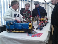 Photo of CMC at Clare Vintage Club Ian,Samuel and Mark taking the picture